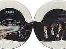 ASAP / IRON MAIDEN 'Down The Wire' 1990 UK shaped UNCUT vinyl picture-disc