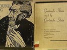 2 LPs Spoken Word Poetry Readings by GERTRUDE STEIN  & EZRA POUND