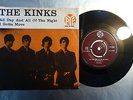 The Kinks - All day and all of the night - rare Danish 45 + ps 1964 PYE 7N15714