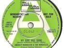 SMOKEY ROBINSON & MIRACLES - MY GIRL HAS GONE -  DEMO - TAMLA MOTOWN
