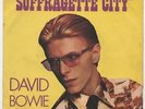 DAVID BOWIE -SUFFRAGETTE CITY-AMAZING RARE FRENCH PICTURE SLEEVE 7