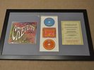 Cream Reunion Tour 2005 Tour Book Signed & Framed  Eric Clapton