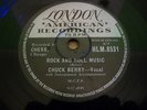 CHUCK BERRY - ROCK & ROLL MUSIC -  UK LONDON 78 10 INCH SHELLAC DISC