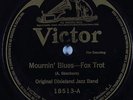 ORIGINAL DIXIELAND JAZZ BAND 78 rpm Mournin' Blues VICTOR 18513