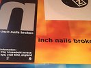 NINE INCH NAILS . BROKEN . + RARE SINGLE . + N INFO  SLIP . EX+