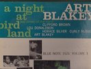 ART BLAKEY-A NIGHT AT BIRDLAND VOLUME 1-BLUE NOTE 1521--W. 63rd ADDRESS--RVG EAR