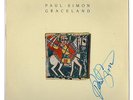 PAUL SIMON - GRACELAND - SIGNED BY ARTISTS - VINYL LP SLEEVE ONLY - ORIGINAL