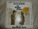 LES GRANGES BRULEES Rare LP OST BOF MAURICE JARRE Delon Signoret