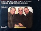 FOURNIER-FRANCESCATTI / Brahms Double Concerto / Philips Hi-Fi Stereo 835 559 AY