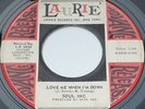 SOUL INC. : Love Me When I'm Down   HOT 1968 KY GARAGE PSYCH ?? Beat Bespoke