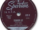 1958 LLOYD PRICE Rock'n Roll 78 RPM Record. Stagger Lee