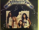 Metallica Ride the lightning demo blue vinyl LP