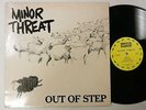 MINOR THREAT Out of Step Classic D.C. Hardcore LP Orig 2nd press w/insert