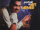 Art Farmer. Portrait of Art Farmer.