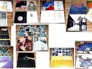 Pink Floyd Gilmour Wright Mason LPs and Programmes