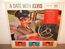 Elvis Presley . A Date With Elvis . Rare Mono  LP. Germany