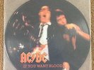AC/DC - If You Want Blood rare australische  Promo Picture Disc 