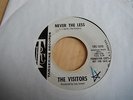 THE VISITORS - NEVER THE LESS - TANGERINE WHITE DEMO