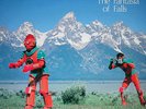 ?THE FANTASIA OF FALLS '85 expo promo robot picture vinyl LP japan synth disco