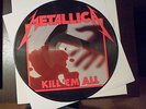 METALLICA Kill 'Em All LP Record Vinyl  Picture Disc Megaforce