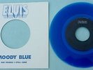 ELVIS PRESLEY  BLUE VINYL DEMO / PROMO NEDERLAND 