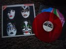 Kiss - Dynasty ... rare german release on red vinyl ... no poster ...  top