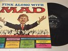 FINK ALONG WITH MAD LP   Big Top 1306 Mono Orig   Comedy It's a Gas Alfred E