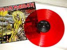 IRON MAIDEN - KILLERS - RARE CZECH RED VINYL LP