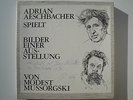 ADRIAN AESCHBACHER Spielt Mussorgski (Deutsche Grammophon) Original Box Set MINT