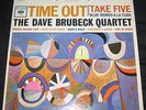 DAVE BRUBECK QUARTET Time Out lp VINYL ORIGINAL 6 EYE STEREO COLUMBIA CLEAN VG++