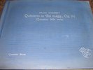 TELEFUNKEN 78 BOX ; STROSS QUARTET / RUPP SCHUBERT TROUT QUINTET 4 X 78 RPM EX+