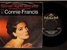 CONNIE FRANCIS 45 PS Spanish Nights MGM 13610 rare sleeve