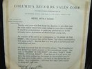 RARE Bob Dylan PROMO 45 - Blowin' in the Wind with REBEL WITH A CAUSE Sleeve