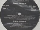 Black Sabbath - S/T 1970s UK Nems LP NEL6002