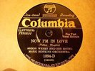 JAZZ ANSON WEEKS Now I'm In Love/Tear Drops COLUMBIA 1894