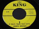 James Brown   radio I.D. spots   King promo soul / funk 45 HEAR