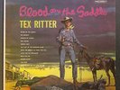 Tex Ritter Blood On The Saddle  Capitol 1292 Early Pressing Mint- Cowboy Classic