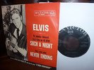 Elvis Presley, Such A Night, Never Ending, RCA 47-8400, 7