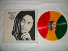 Bob Marley vinyl LP record Legend: The Best Of - Red/Gold/Green vinyl USA