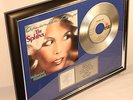Amanda Lear, The Sphinx, Platin Record, Schallplatte, goldene, Award