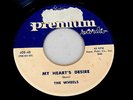 WHEELS MY HEART'S DESIRE RARE  PREMIUM LET'S HAVE A BALL  DOO WOP 45