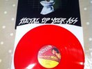 Metallica Metal Up Your Ass Ltd Edition Red Vinyl 300 Only Mint