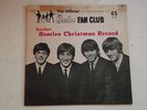 THE BEATLES SECOND CHRISTMAS FAN CLUB FLEXIDISC 1964 USED