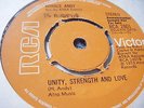 HORACE ANDY*UNITY STRENGTH AND LOVE/I STAND BEFORE YOU  *V/G