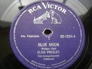 ELVIS PRESLEY Blue Moon/Just Because 78rpm BRAZIL