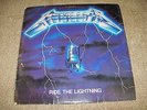 Metallica Ride The Lightning 1984 Mega force Records W/ Dust Jacket & Cover