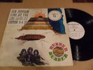 LED ZEPPELIN LIVE AT THE LOS ANGELES FORUM 9-4-70 RUBBER DUBBER 2LP  ART ROCK LP