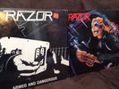 Razor -armed and dangerous/ Evil Invaders 2 Lps Vintage