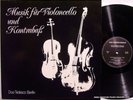NIEMANN double BASS Teichgraeber CELLO rarest PRIVATE issue