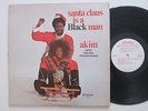 AKIM & TEDDY VANN Santa Claus Is A Black Man Simtone Soul Funk Christmas LP